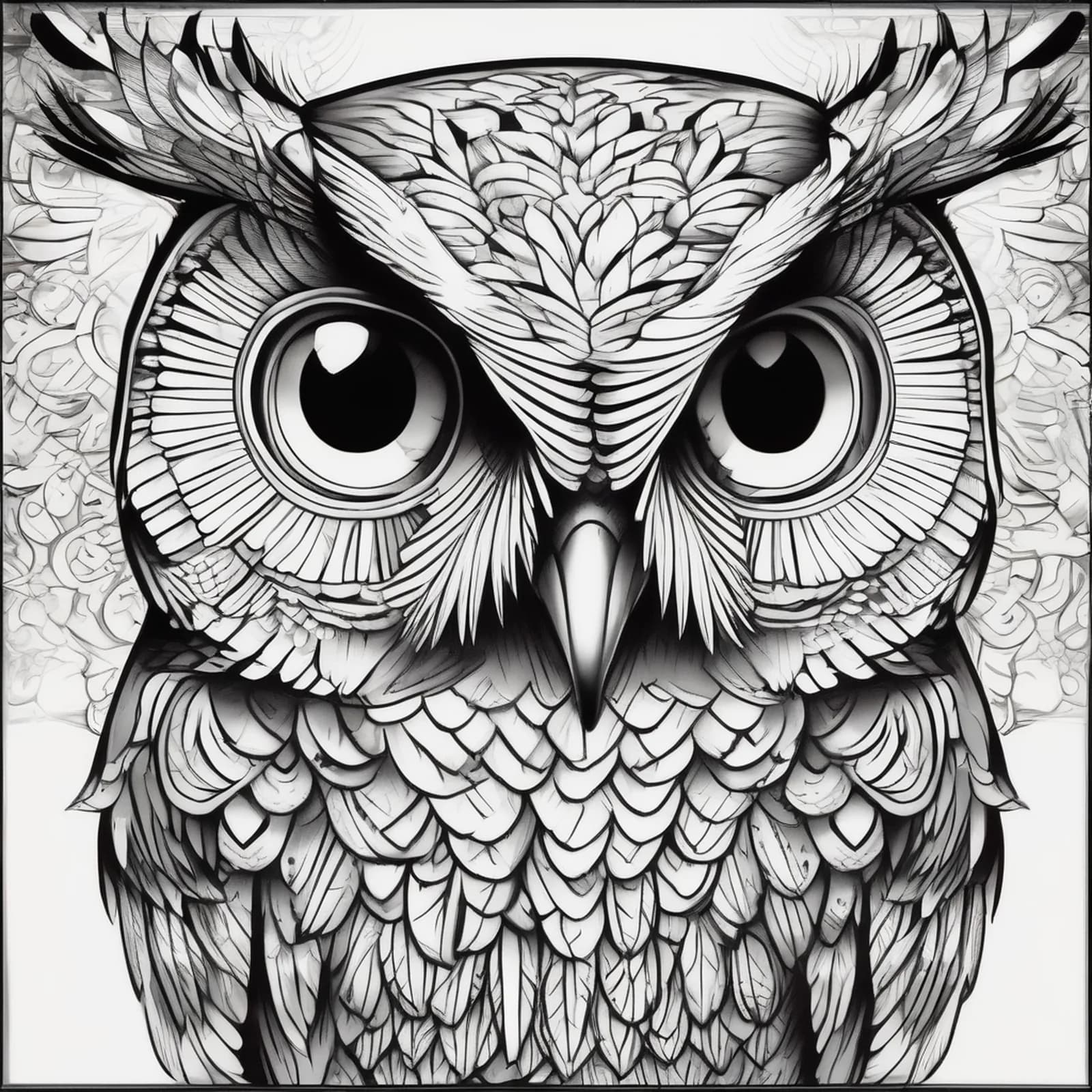Owl On The Bicep tattoo design