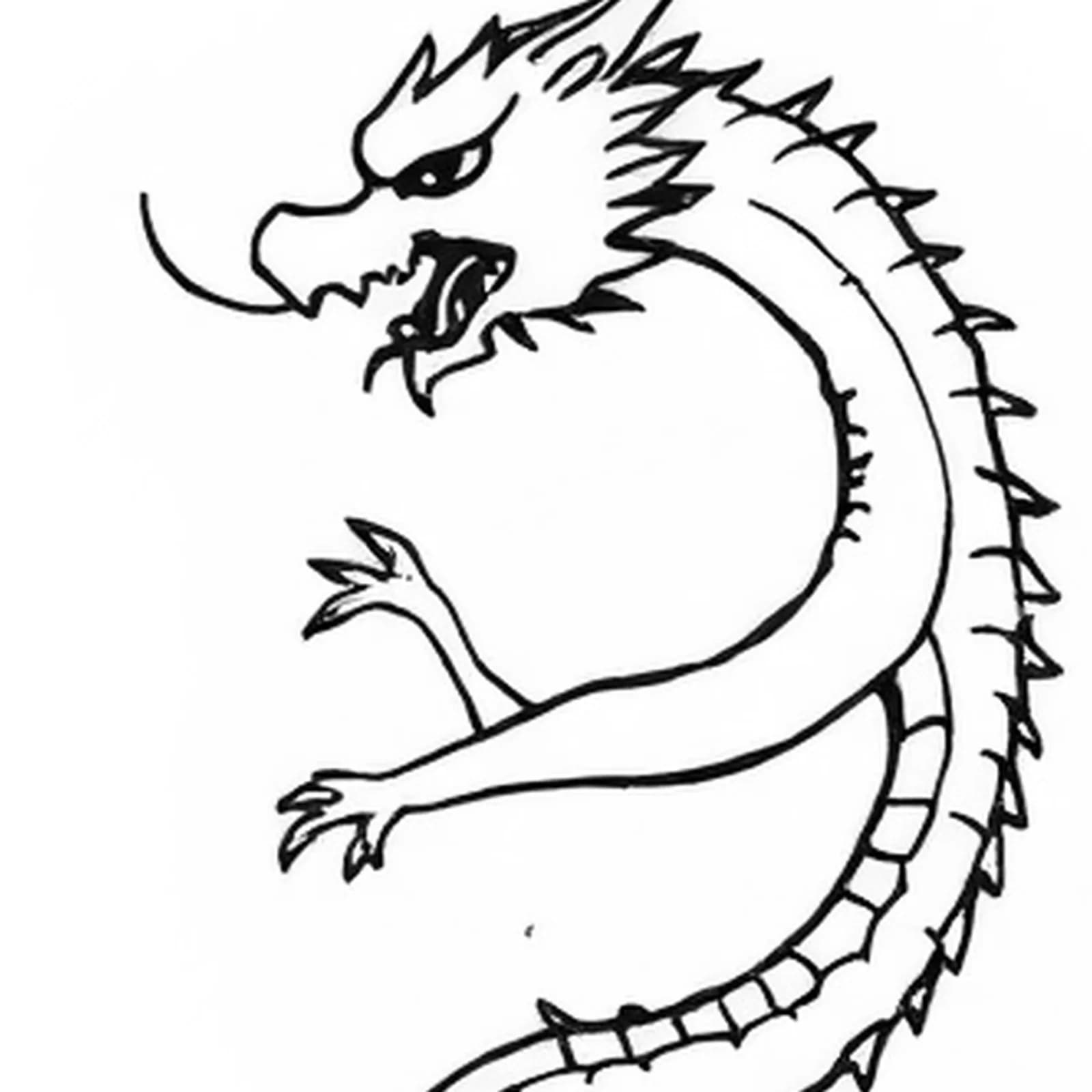 Minimal Dragon Ankle Wrap tattoo design, close-up detail