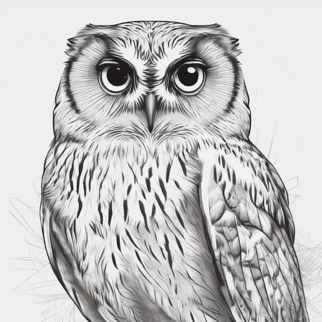 Northern Saw Whet Owl tattoo design