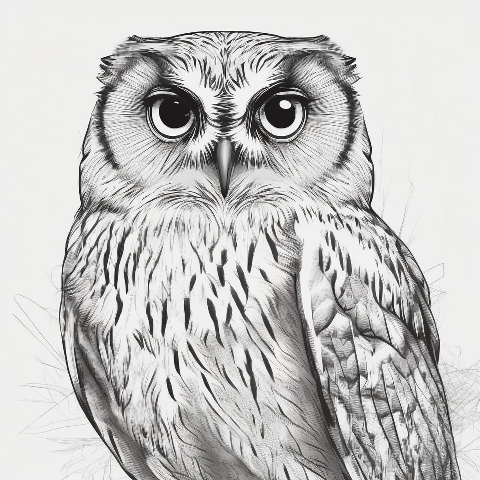 Northern Saw Whet Owl tattoo design