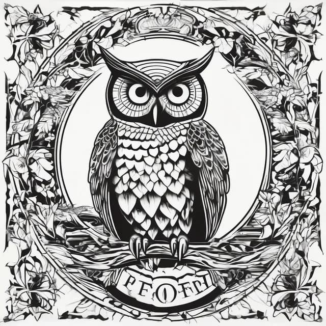 Owl On The Foot tattoo design