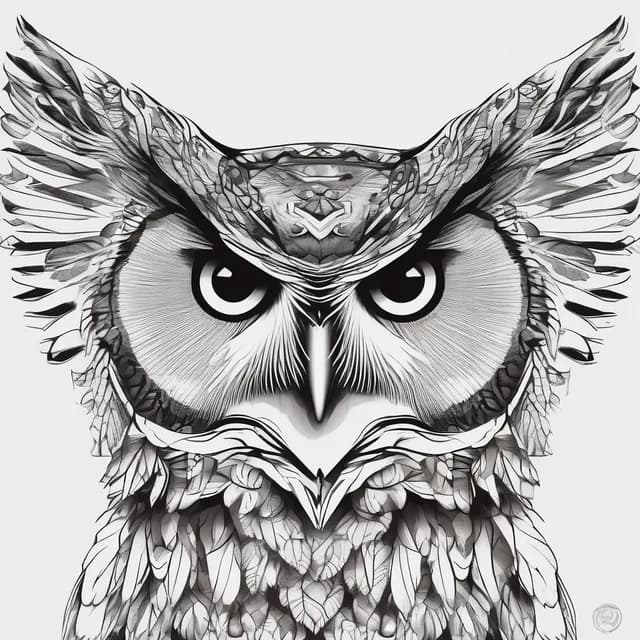Owl Wrapping The Forearm tattoo design